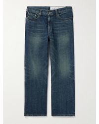 Neighborhood - Jeans a gamba dritta in denim cimosato - Lyst