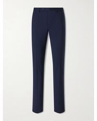 Slowear - Slim-Fit Wool Trousers - Lyst