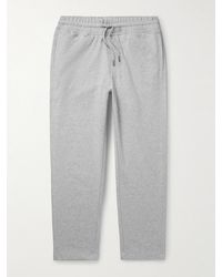 MR P. - Slim-Fit Organic Cotton-Jersey Sweatpants - Lyst