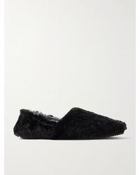 MR P. - Shearling Slippers - Lyst