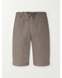 Orslow - New Yorker Straight-leg Cotton Shorts - Lyst