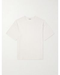 A Kind Of Guise - Thuy Pointelle-knit Cotton And Linen-blend T-shirt - Lyst