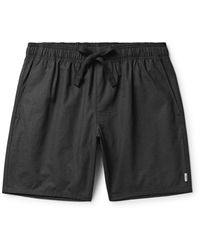 WTAPS - Straight-leg Cotton-ripstop Drawstring Shorts - Lyst