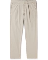 NN07 - Bill 1080 Tapered Pleated Organic Cotton-blend Trousers - Lyst