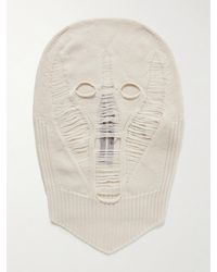 Rick Owens - Distressed Wool Balaclava - Lyst