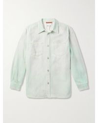 Acne Studios - Karto U Traffic Distressed Denim Shirt - Lyst