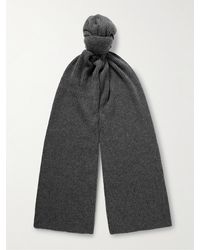 Kingsman - Ribbed Cashmere Scarf - Lyst