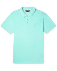 Vilebrequin - Phoenix Slim-fit Cotton-blend Terry Polo Shirt - Lyst