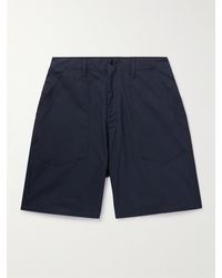 Monitaly - Fatigue Straight-leg Cotton Bermuda Shorts - Lyst