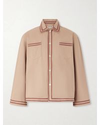 Bode - Canteen Cotton-twill Overshirt - Lyst
