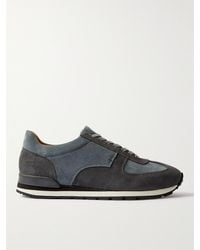 MR P. - 1979 Panelled Suede And Leather Sneakers - Lyst