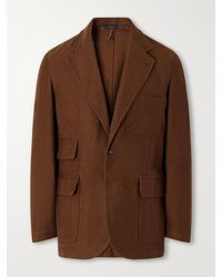Drake's - Mk. Iv Cotton-Moleskin Blazer - Lyst