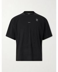 Satisfy - Embellished Space-O Mesh T-Shirt - Lyst