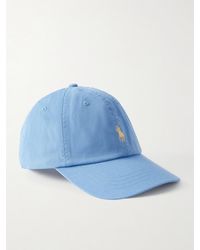 Polo Ralph Lauren - Logo-Embroidered Cotton-Twill Baseball Cap - Lyst