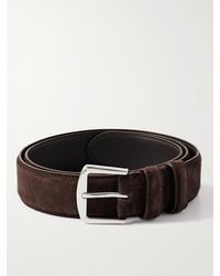 Loro Piana - 3.5Cm Suede Belt - Lyst