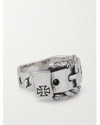 Enfants Riches Deprimes - Buckle Sterling Ring - Lyst