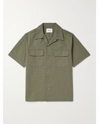 NN07 - Daniel 5634 Convertible-collar Cotton-blend Shirt - Lyst