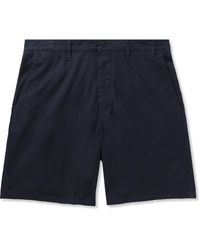 Norse Projects - Aros Straight-leg Cotton-twill Shorts - Lyst