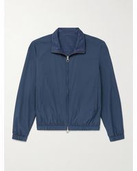Loro Piana - Wendbare Bomberjacke aus Storm-System®-Jersey und Twill - Lyst
