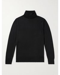 MR P. - Slim-fit Merino Wool Rollneck Sweater - Lyst