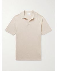 NN07 - Ryan 6311 Cotton And Linen-Blend Polo Shirt - Lyst