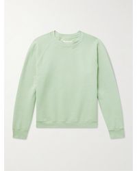 Les Tien - Garment-dyed Cotton-jersey Sweatshirt - Lyst