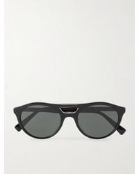 Brunello Cucinelli - Round-frame Acetate Sunglasses - Lyst