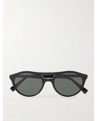 Brunello Cucinelli - Round-frame Acetate Sunglasses - Lyst