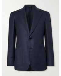 Tom Ford - O'connor Houndstooth Wool-blend Blazer - Lyst