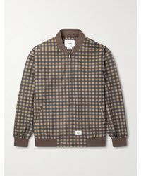 WTAPS - Checked Shell Jacket - Lyst