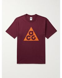 Nike - Acg Logo-print Jersey T-shirt - Lyst