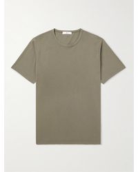 MR P. - Garment-dyed Cotton-jersey T-shirt - Lyst