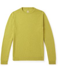 Rick Owens - Recycled-cashmere And Wool-blend Sweater - Lyst