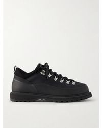 Diemme - Roccia Basso Rubber And Suede-Trimmed Mesh Hiking Boots - Lyst