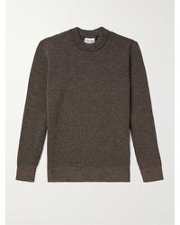 S.N.S. Herning - Fender Iii Slim-fit Ribbed Virgin Wool Sweater - Lyst