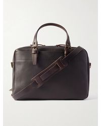 Bleu De Chauffe - Folder Business Full-Grain Leather Briefcase - Lyst