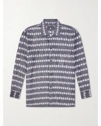 Monitaly - Milano Printed Cotton Shirt - Lyst