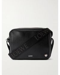 Loewe - Pebble Xs Full-Grain Leather Messenger Bag - Lyst