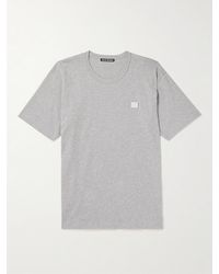 Acne Studios - Nash Logo-Appliquéd Cotton-Jersey T-Shirt - Lyst