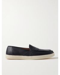 George Cleverley - Joey Full-grain Leather Penny Loafers - Lyst