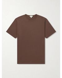 Sunspel - Slim-Fit Cotton-Jersey T-Shirt - Lyst