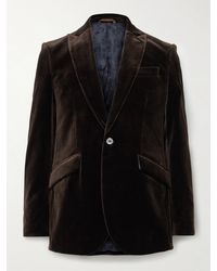 Favourbrook - Newport Cotton-Velvet Tuxedo Jacket - Lyst