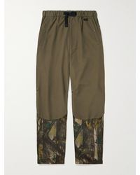 Snow Peak - Printed Insect Shield Shell And Mesh Track Pants - Lyst