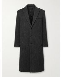 Nili Lotan - Eros Herringbone Coat - Lyst