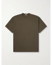 A.PRESSE - Heavy Weight Cotton-Jersey T-Shirt - Lyst