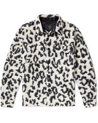 Portuguese Flannel - Dreamy Leopard-print Jacquard-knit Overshirt - Lyst