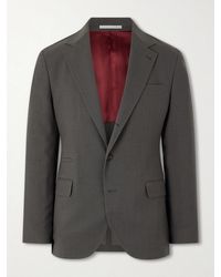 Brunello Cucinelli - Virgin Wool Suit Jacket - Lyst