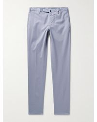Incotex - Venezia 1951 Slim-fit Cotton-blend Twill Trousers - Lyst