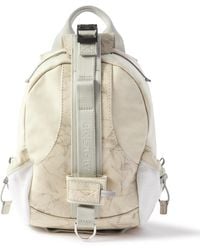 Givenchy - G-trail Small Nubuck And Canvas Backpack - Lyst