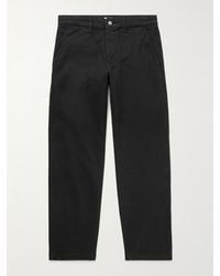 NN07 - Aden 1923 Straight-leg Organic Cotton-blend Twill Chinos - Lyst